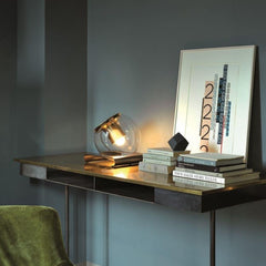 OLuce The Globe 228 table lamp gold/bronze by Joe Colombo - Buy now on ShopDecor - Discover the best products by OLUCE design