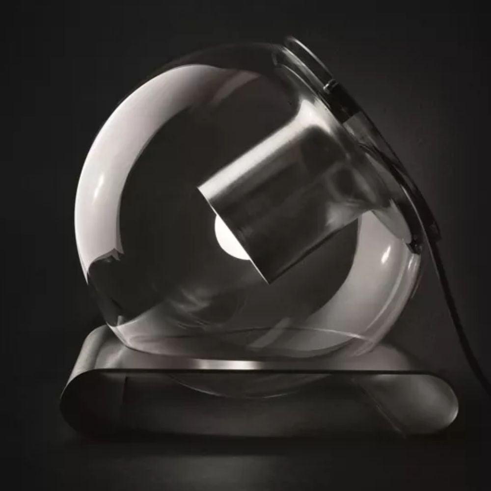 OLuce The Globe 228 table lamp nickel plated by Joe Colombo - Buy now on ShopDecor - Discover the best products by OLUCE design
