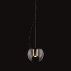 OLuce The Globe 827 suspension lamp gold/bronze diam 20 cm. - Buy now on ShopDecor - Discover the best products by OLUCE design