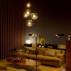 OLuce The Globe 827 suspension lamp gold/bronze diam 20 cm. - Buy now on ShopDecor - Discover the best products by OLUCE design