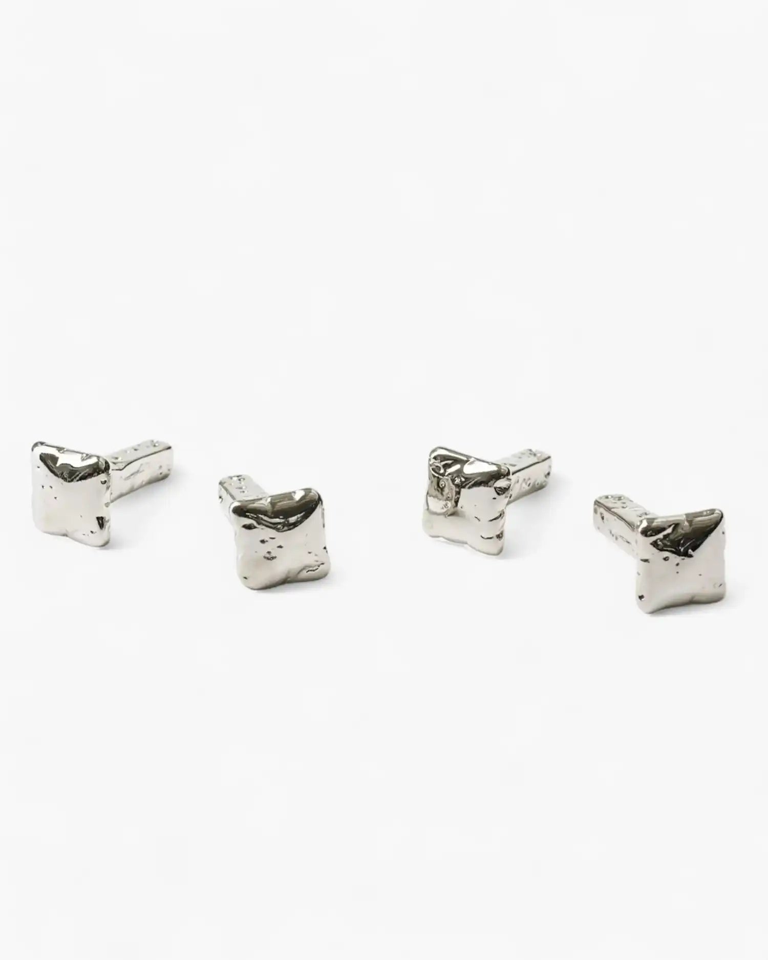 Opinion Ciatti Chiodo Schiaccia Chiodo set 4 pieces clothes hanger nail Chrome - Buy now on ShopDecor - Discover the best products by OPINION CIATTI design