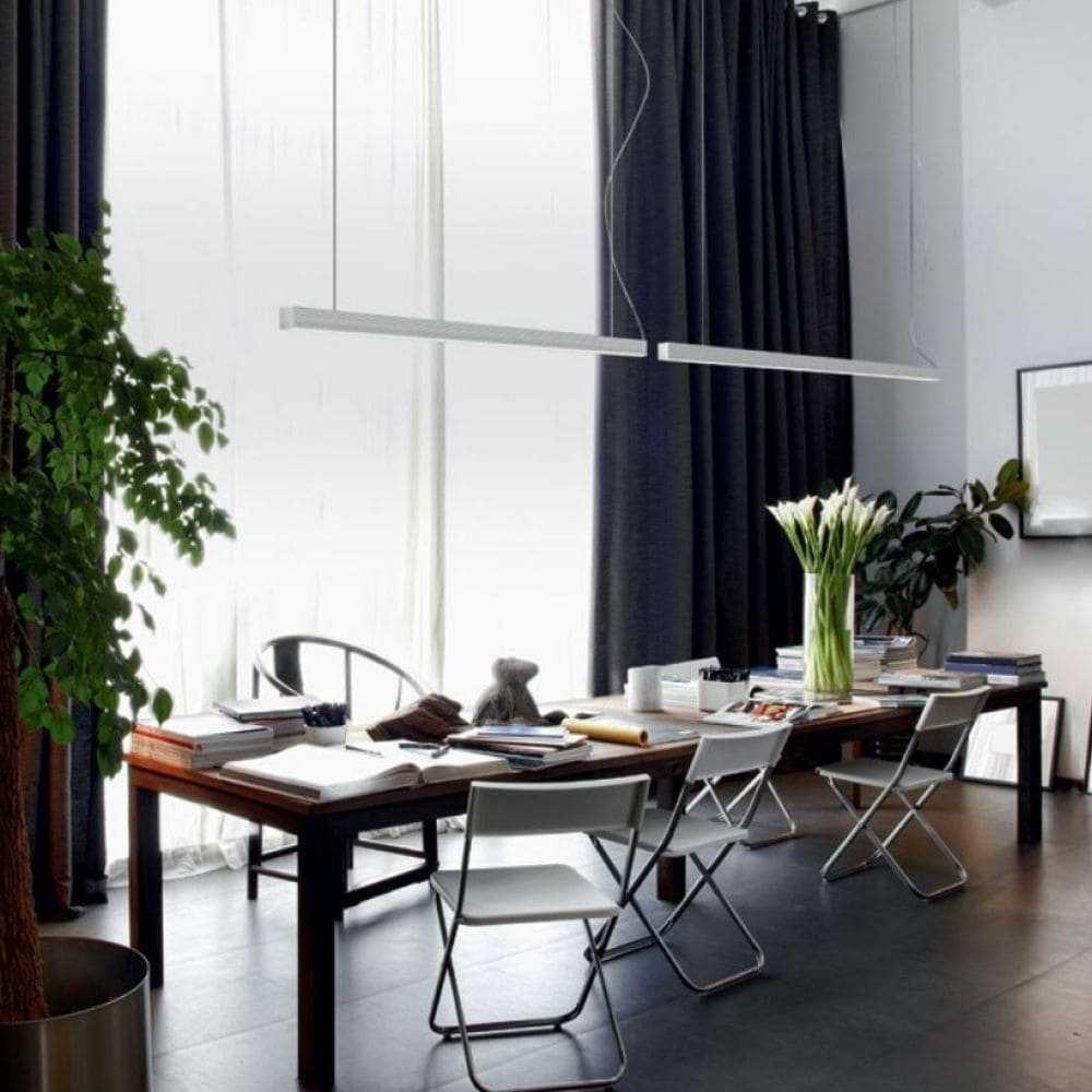 Panzeri Brooklyn Line suspension lamp LED 100 cm by Enzo Panzeri - Buy now on ShopDecor - Discover the best products by PANZERI design