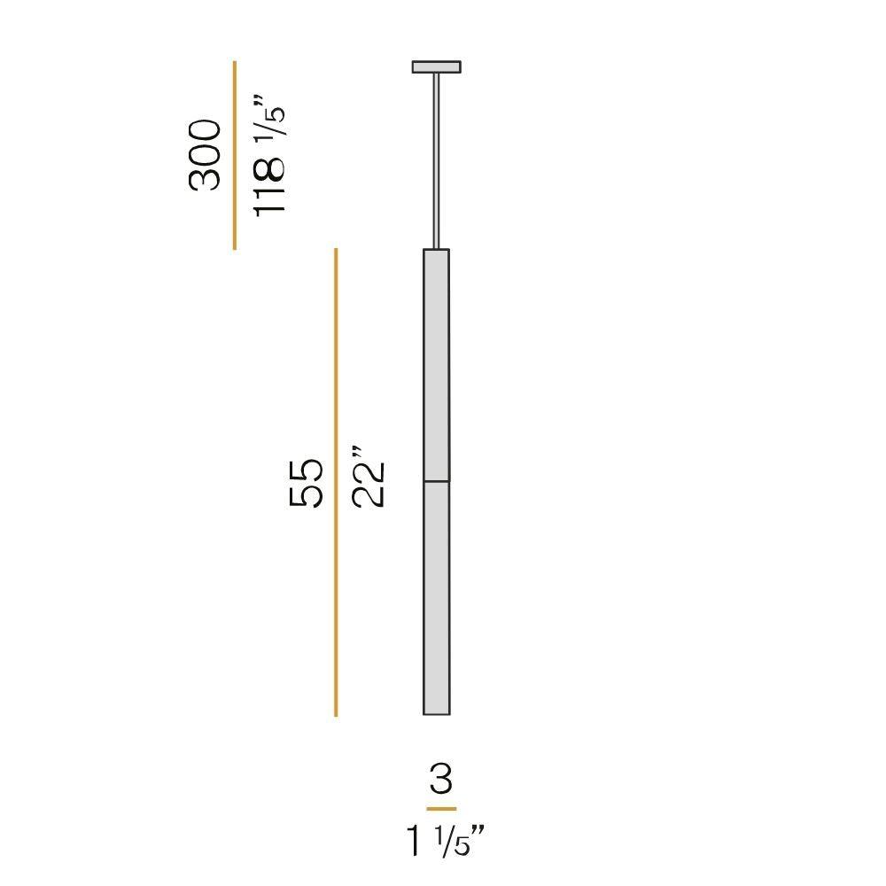 Panzeri Candle suspension lamp LED white by Silvia Poma - Buy now on ShopDecor - Discover the best products by PANZERI design