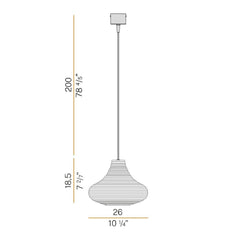 Panzeri Emma suspension lamp LED glass by Silvia Poma - Buy now on ShopDecor - Discover the best products by PANZERI design