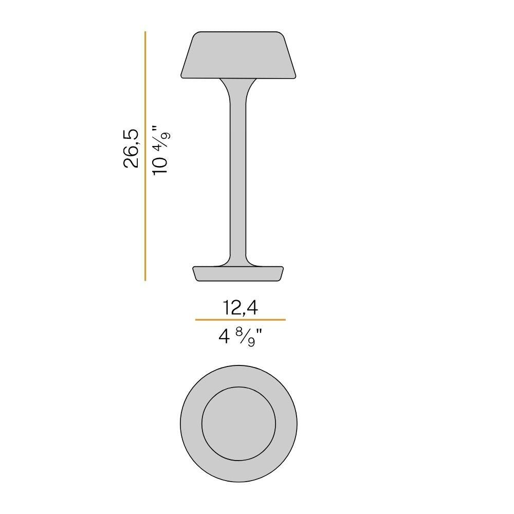 Panzeri Firefly In The Sky portable table lamp by Matteo Thun - Buy now on ShopDecor - Discover the best products by PANZERI design