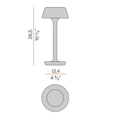 Panzeri Firefly In The Sky portable table lamp by Matteo Thun - Buy now on ShopDecor - Discover the best products by PANZERI design