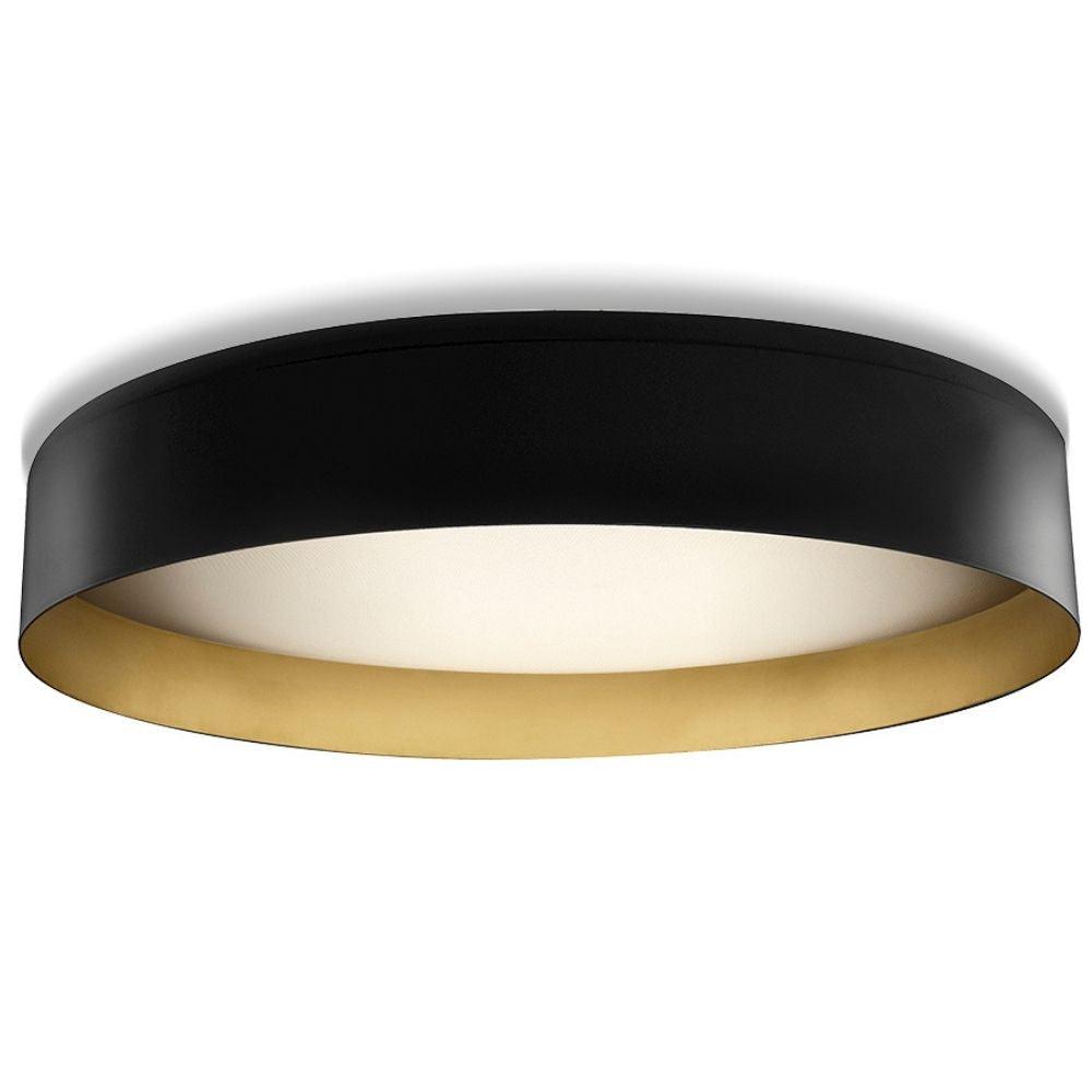 Panzeri Ginevra ceiling/wall lamp LED diam. 80 cm Panzeri Black - Buy now on ShopDecor - Discover the best products by PANZERI design