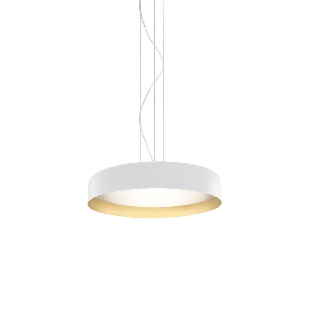 Panzeri Ginevra suspension lamp LED diam. 53 cm by Christian Burtolf Panzeri White - Buy now on ShopDecor - Discover the best products by PANZERI design