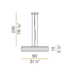 Panzeri Ginevra suspension lamp LED diam. 80 cm by Christian Burtolf - Buy now on ShopDecor - Discover the best products by PANZERI design