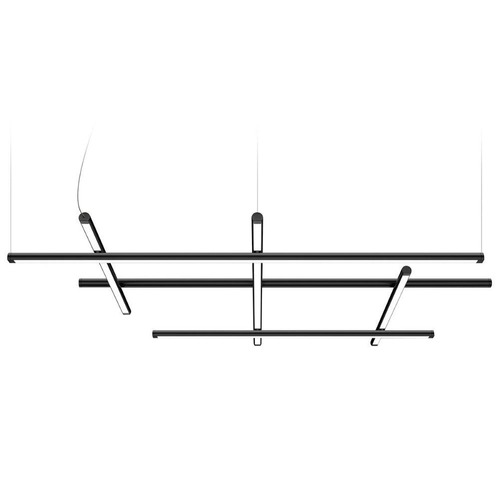 Panzeri Hilow suspension lamp LED by Matteo Thun Panzeri Black - Buy now on ShopDecor - Discover the best products by PANZERI design