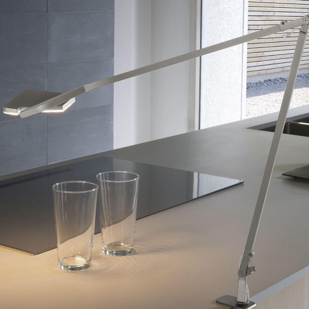 Panzeri Jackie table lamp with clamp LED by Enzo Panzeri - Buy now on ShopDecor - Discover the best products by PANZERI design