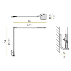 Panzeri Jackie wall lamp LED by Enzo Panzeri - Buy now on ShopDecor - Discover the best products by PANZERI design