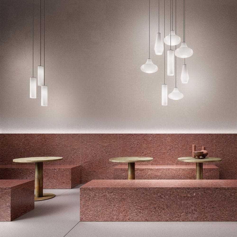 Panzeri Olivia suspension lamp LED glass by Silvia Poma - Buy now on ShopDecor - Discover the best products by PANZERI design