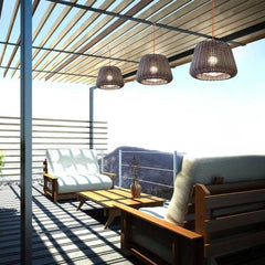 Panzeri Ralph suspension lamp LED outdoor diam. 50 cm - Buy now on ShopDecor - Discover the best products by PANZERI design