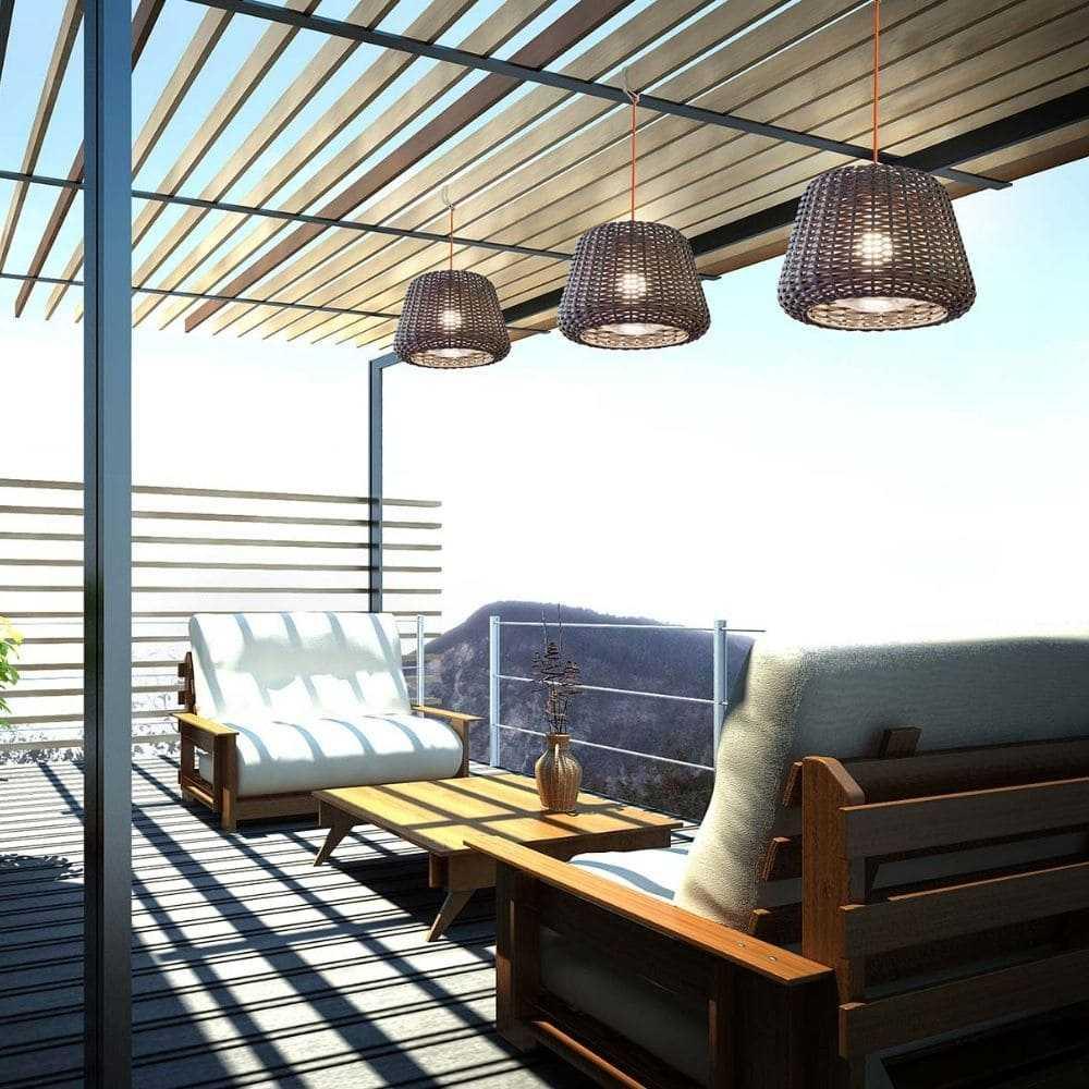 Panzeri Ralph suspension lamp LED outdoor diam. 90 cm - Buy now on ShopDecor - Discover the best products by PANZERI design