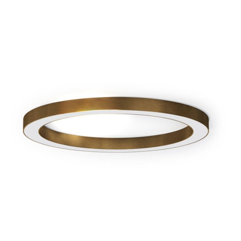 Panzeri Silver Ring ceiling/wall lamp lamp LED diam. 120 cm Panzeri Bronze - Buy now on ShopDecor - Discover the best products by PANZERI design