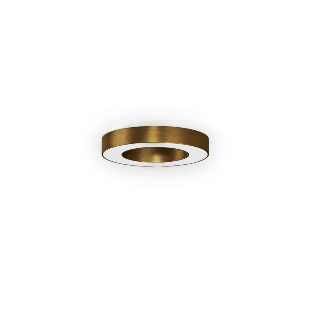Panzeri Silver Ring ceiling/wall lamp lamp LED diam. 50 cm Panzeri Bronze - Buy now on ShopDecor - Discover the best products by PANZERI design