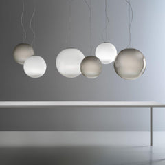 Panzeri Smoke suspension lamp LED diam. 27 cm by Silvia Poma - Buy now on ShopDecor - Discover the best products by PANZERI design