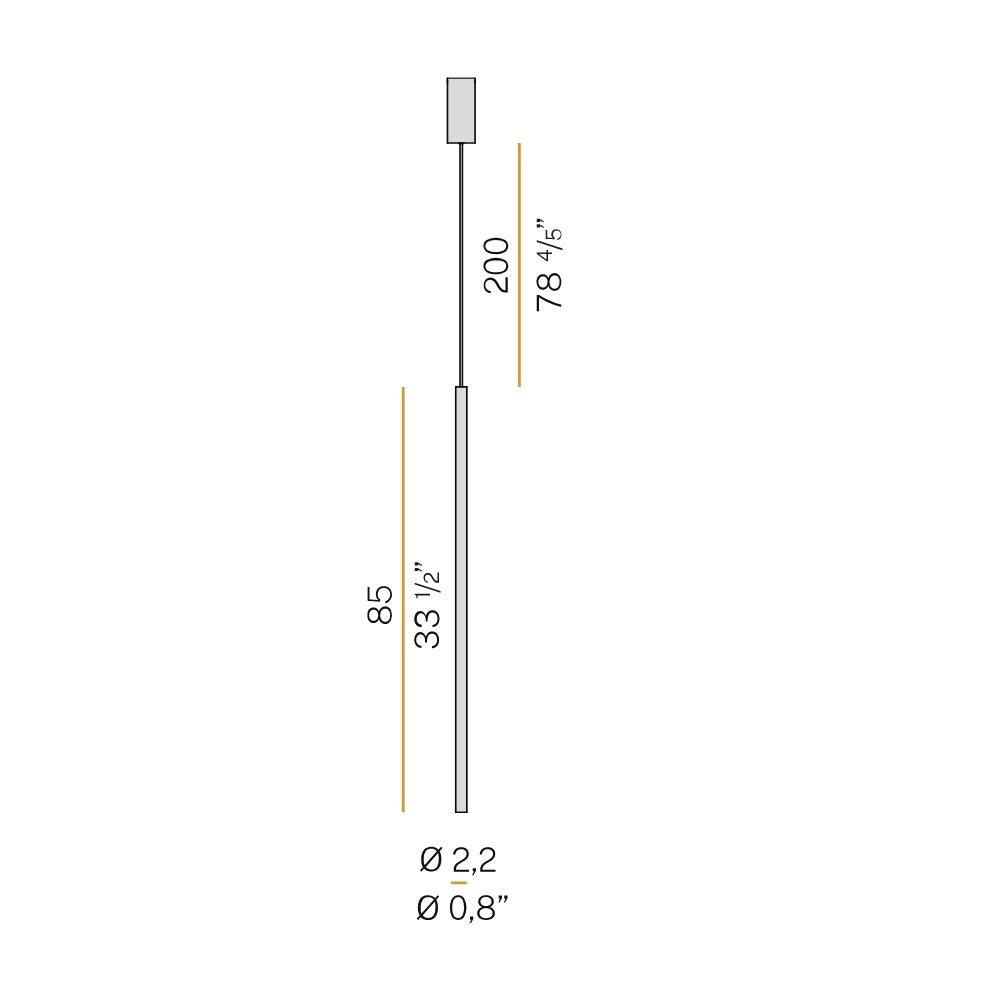 Panzeri To-Be suspension lamp h. 85 cm by Enzo Panzeri - Buy now on ShopDecor - Discover the best products by PANZERI design