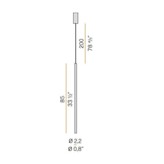 Panzeri To-Be suspension lamp h. 85 cm by Enzo Panzeri - Buy now on ShopDecor - Discover the best products by PANZERI design