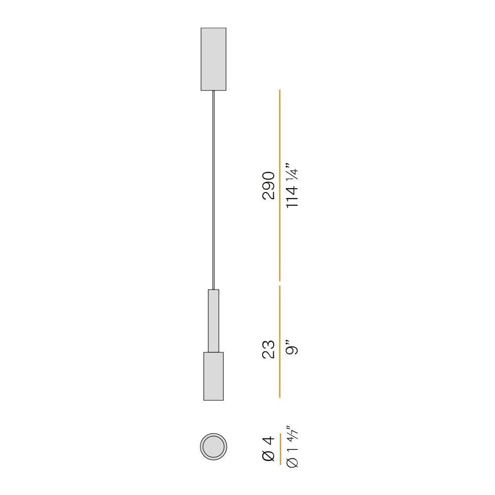 Panzeri Tubino suspension lamp LED by Matteo Thun - Buy now on ShopDecor - Discover the best products by PANZERI design
