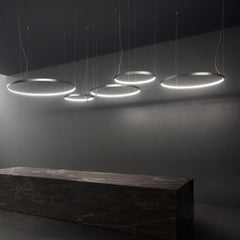 Panzeri Zero Round suspension lamp LED diam. 100 cm - Buy now on ShopDecor - Discover the best products by PANZERI design