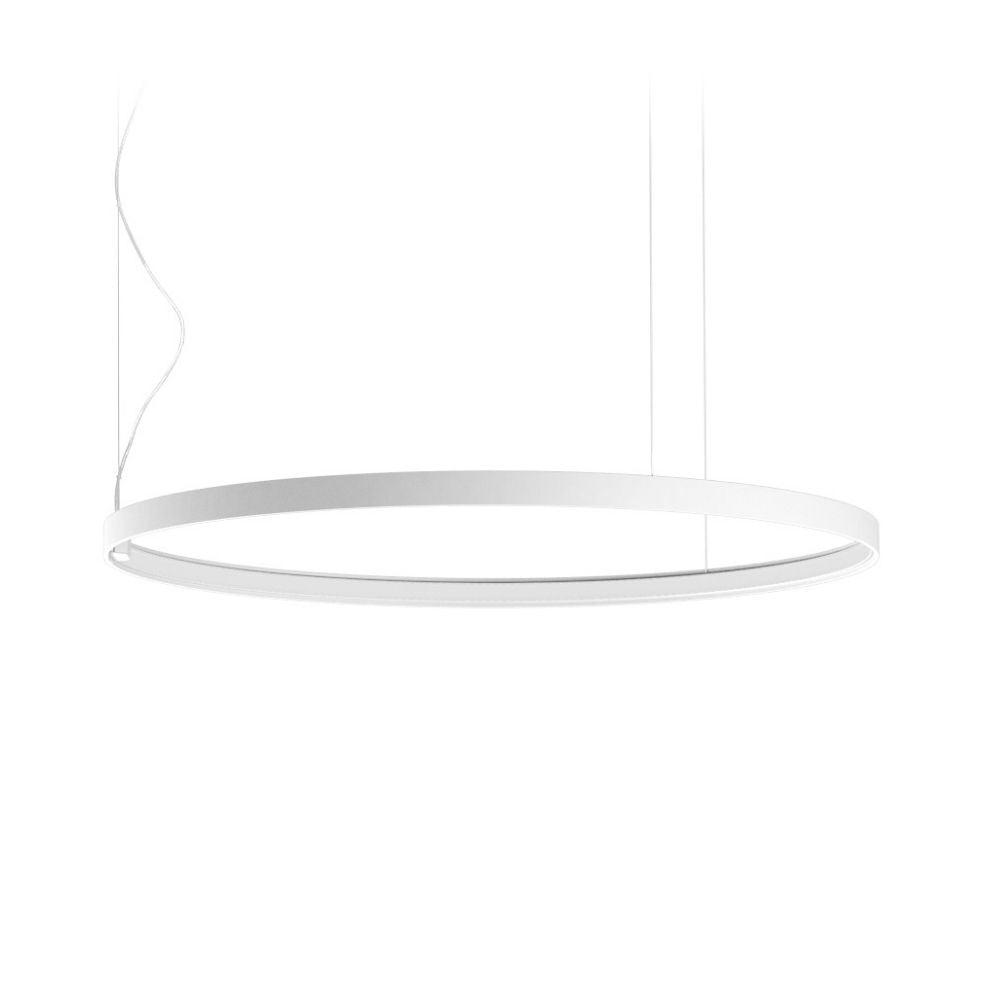 Panzeri Zero Round suspension lamp LED diam. 75 cm Panzeri White - Buy now on ShopDecor - Discover the best products by PANZERI design