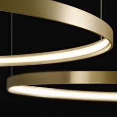 Panzeri Zero Round suspension lamp LED diam. 75 cm - Buy now on ShopDecor - Discover the best products by PANZERI design