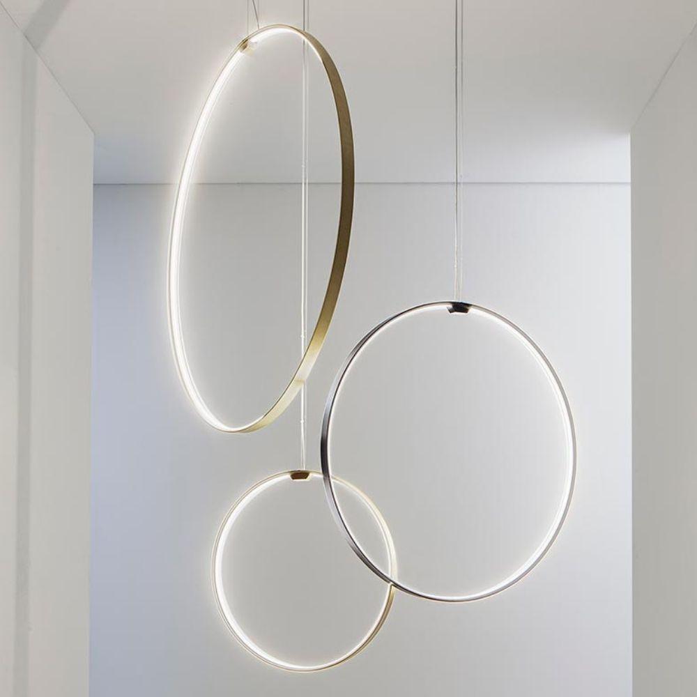 Panzeri Zero Round Vertical suspension lamp diam. 100 cm - Buy now on ShopDecor - Discover the best products by PANZERI design
