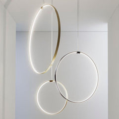 Panzeri Zero Round Vertical suspension lamp diam. 100 cm - Buy now on ShopDecor - Discover the best products by PANZERI design