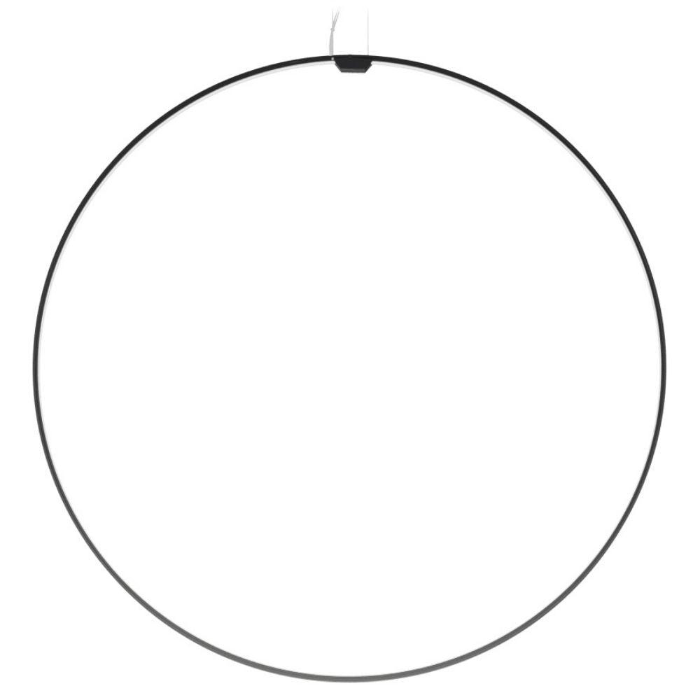 Panzeri Zero Round Vertical suspension lamp diam. 100 cm Panzeri Black - Buy now on ShopDecor - Discover the best products by PANZERI design