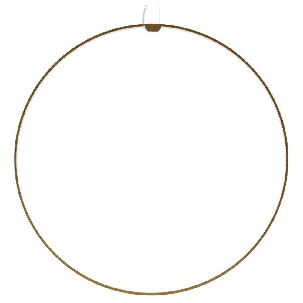 Panzeri Zero Round Vertical suspension lamp diam. 100 cm Panzeri Bronze - Buy now on ShopDecor - Discover the best products by PANZERI design