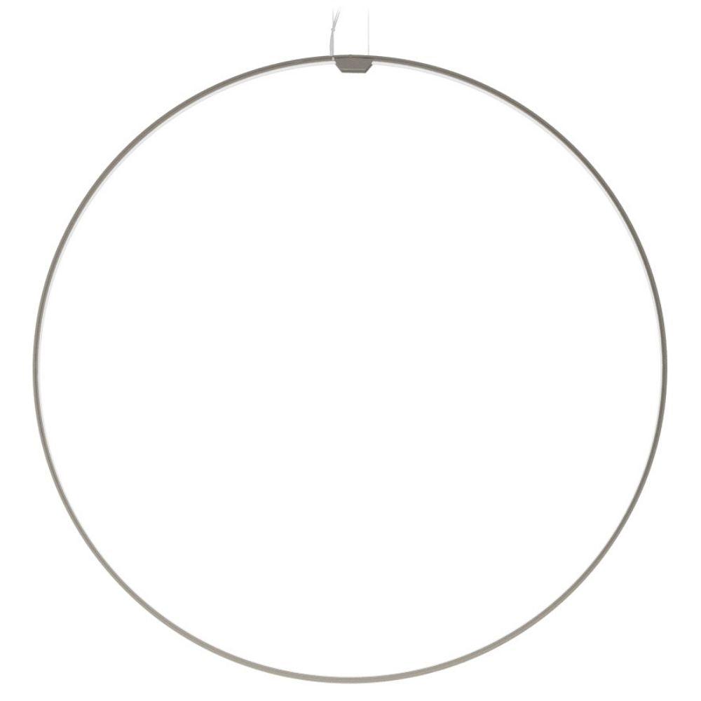 Panzeri Zero Round Vertical suspension lamp diam. 100 cm Panzeri Titanium - Buy now on ShopDecor - Discover the best products by PANZERI design