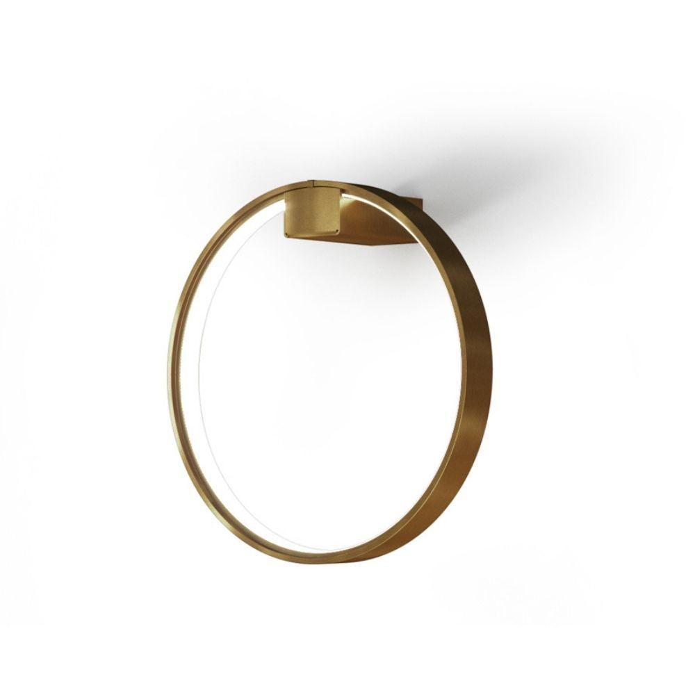 Panzeri Zero Round wall lamp LED by Enzo Panzeri Panzeri Bronze - Buy now on ShopDecor - Discover the best products by PANZERI design
