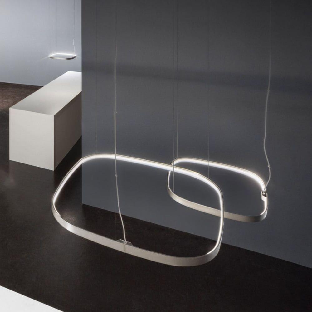 Panzeri Zero Square suspension lamp 75 x 75 cm by Enzo Panzeri - Buy now on ShopDecor - Discover the best products by PANZERI design