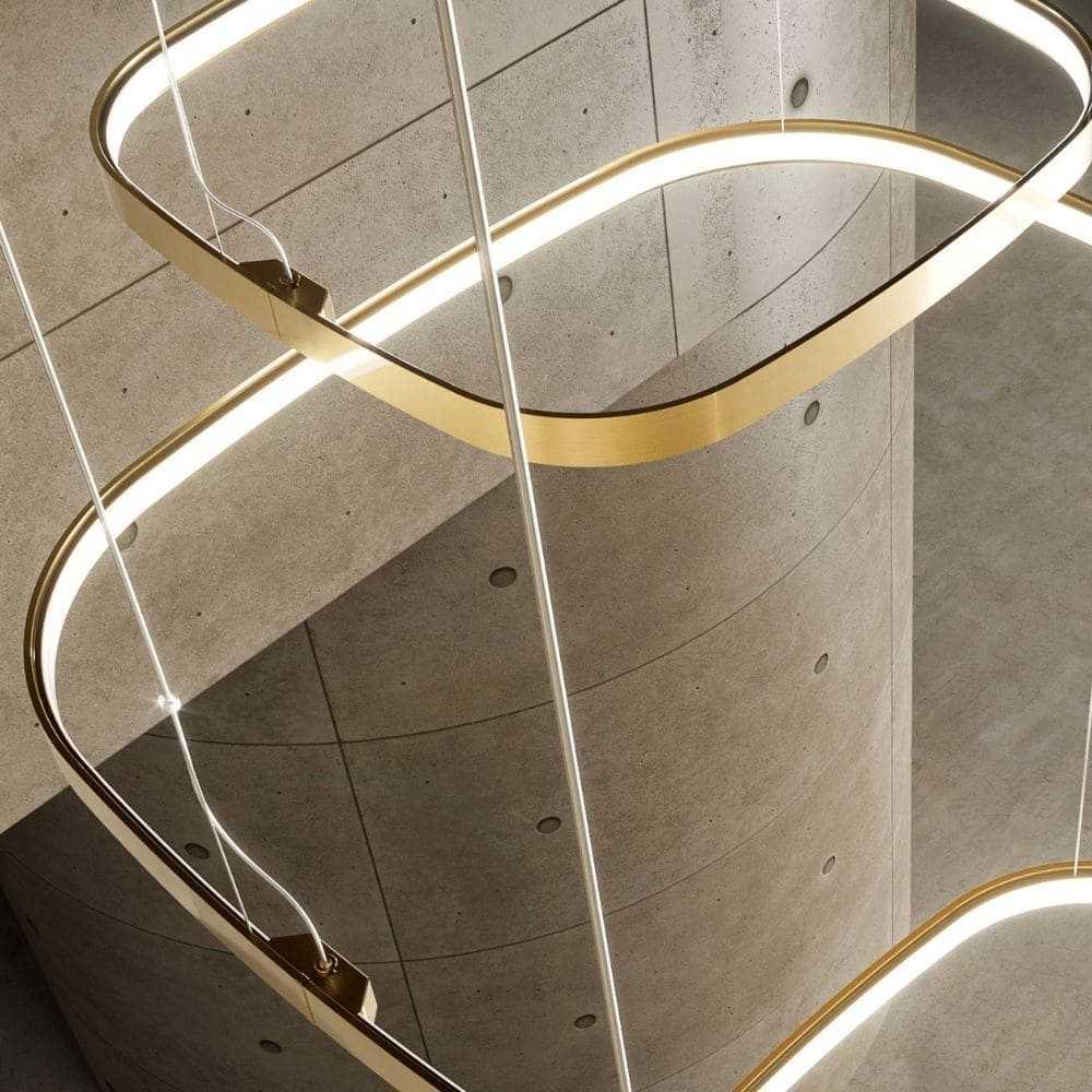 Panzeri Zero Square suspension lamp 75 x 75 cm by Enzo Panzeri - Buy now on ShopDecor - Discover the best products by PANZERI design