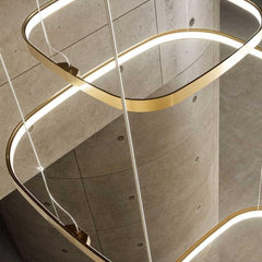 Panzeri Zero Square suspension lamp 75 x 75 cm by Enzo Panzeri - Buy now on ShopDecor - Discover the best products by PANZERI design
