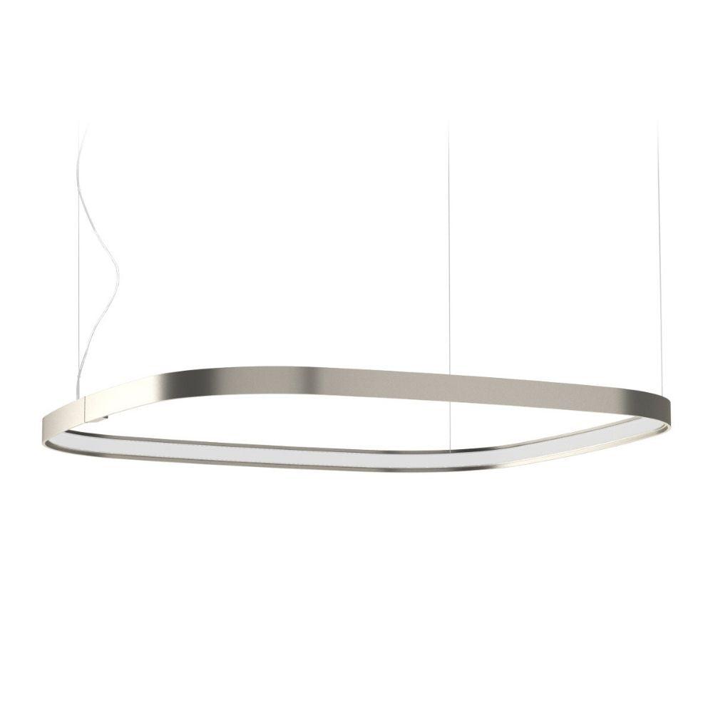 Panzeri Zero Square suspension lamp 75 x 75 cm by Enzo Panzeri Panzeri Titanium - Buy now on ShopDecor - Discover the best products by PANZERI design