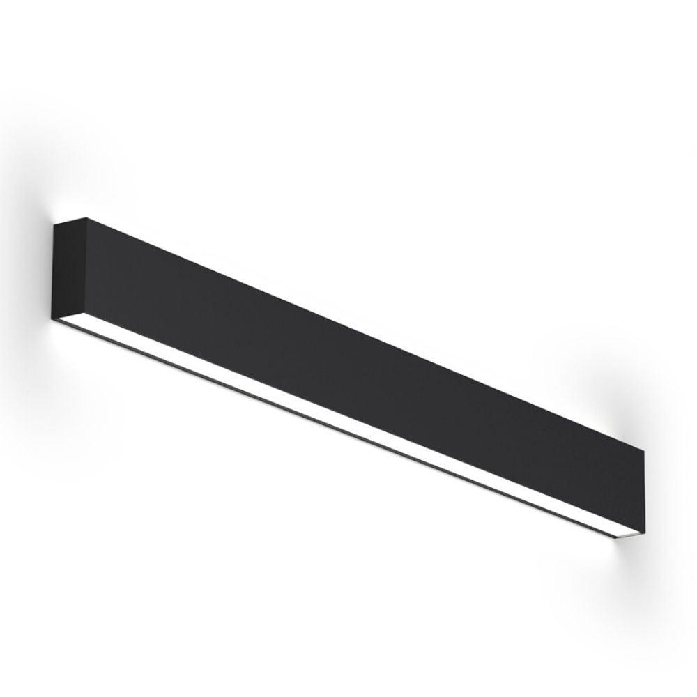 Panzeri Giano wall lamp LED 100 cm by Studio Tecnico Panzeri Panzeri Black - Buy now on ShopDecor - Discover the best products by PANZERI design