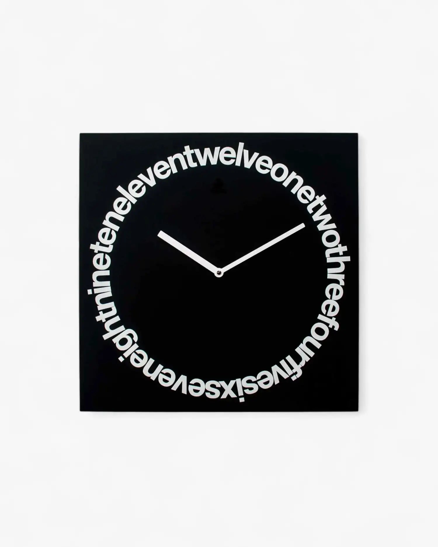 Progetti Dodici clock Progetti Black English - Buy now on ShopDecor - Discover the best products by PROGETTI design