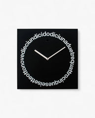 Progetti Dodici clock Progetti Black Italian - Buy now on ShopDecor - Discover the best products by PROGETTI design