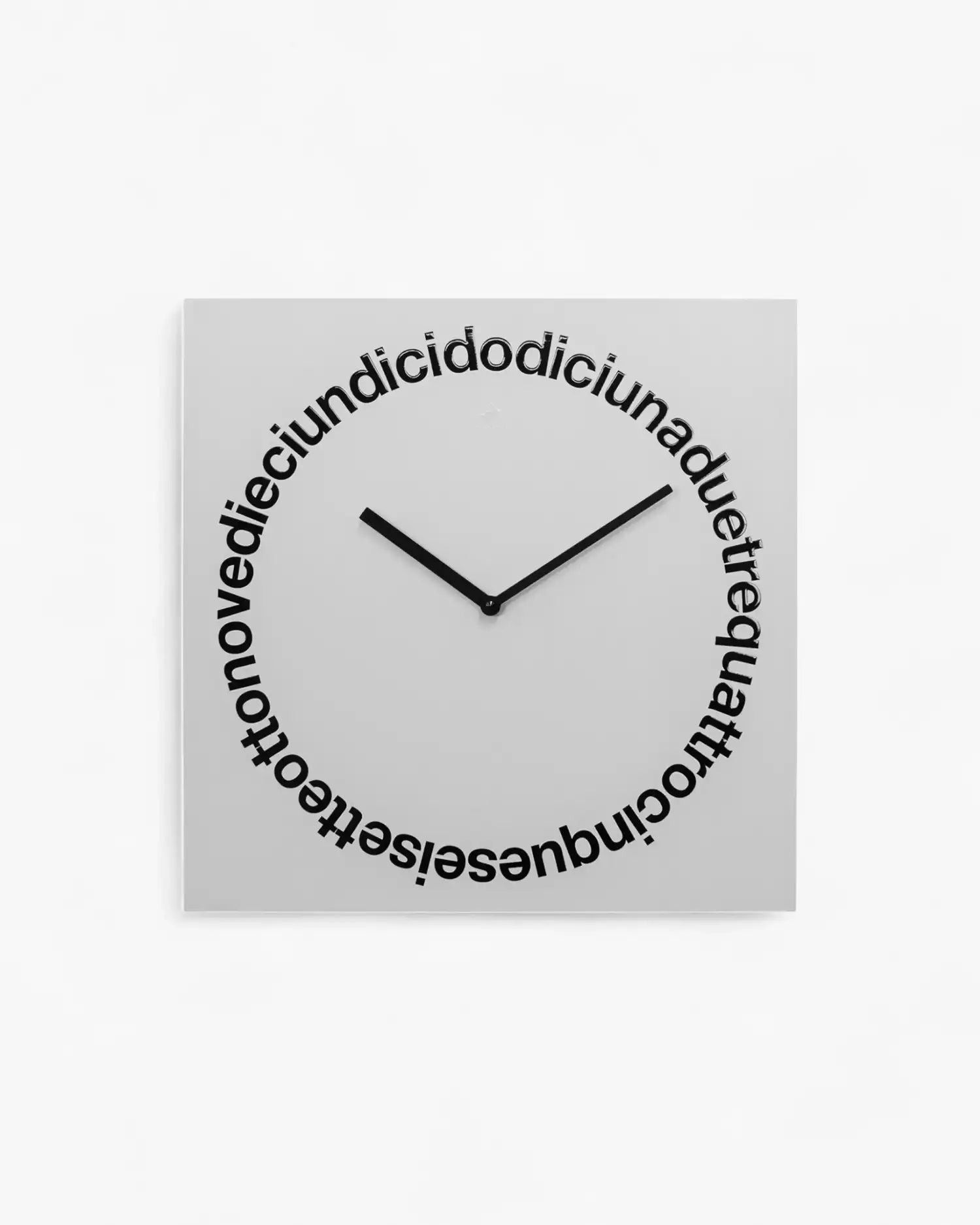 Progetti Dodici clock Progetti White Italian - Buy now on ShopDecor - Discover the best products by PROGETTI design