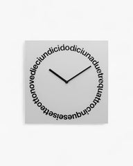 Progetti Dodici clock Progetti White Italian - Buy now on ShopDecor - Discover the best products by PROGETTI design