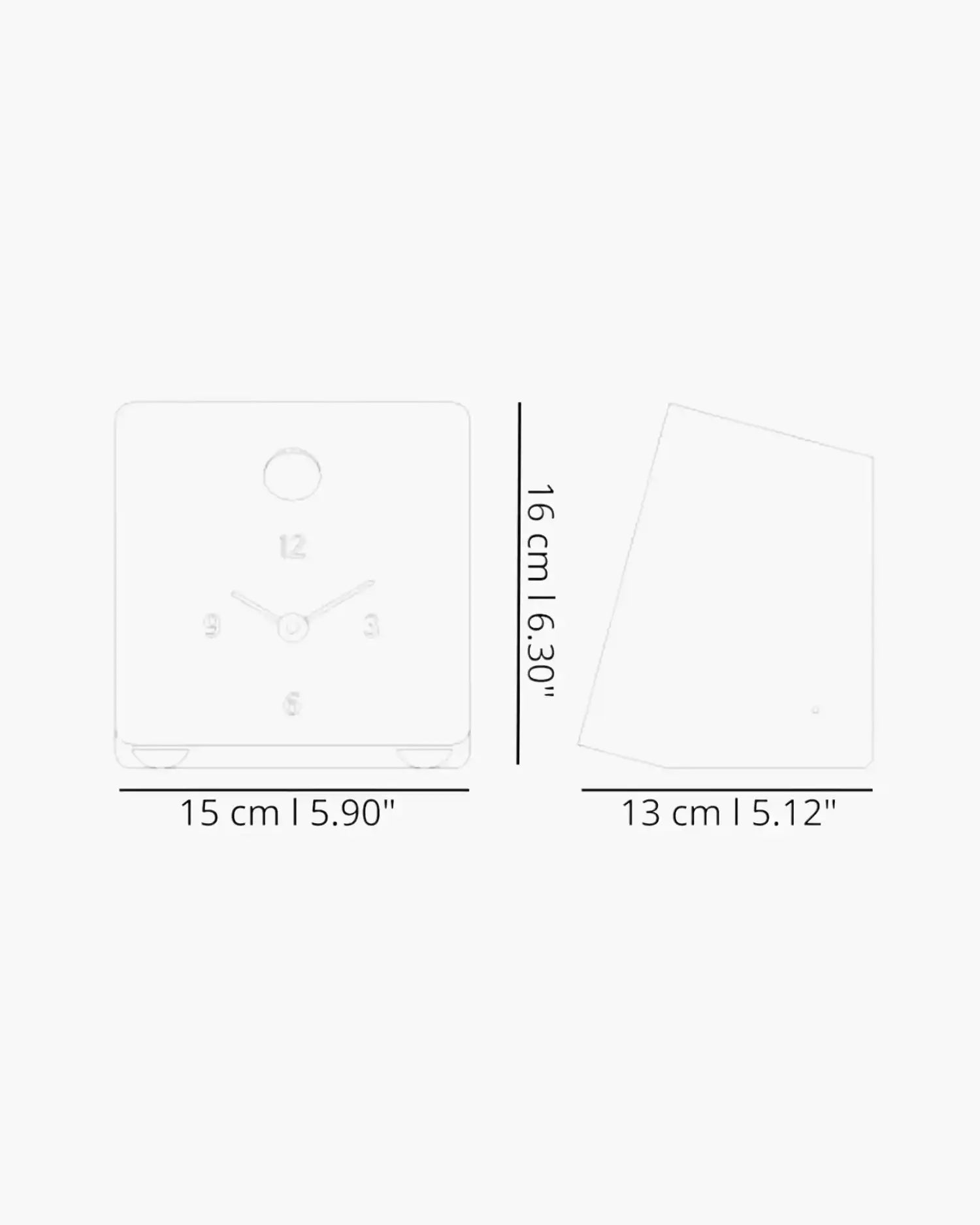 Progetti Fido cuckoo/table clock - Buy now on ShopDecor - Discover the best products by PROGETTI design