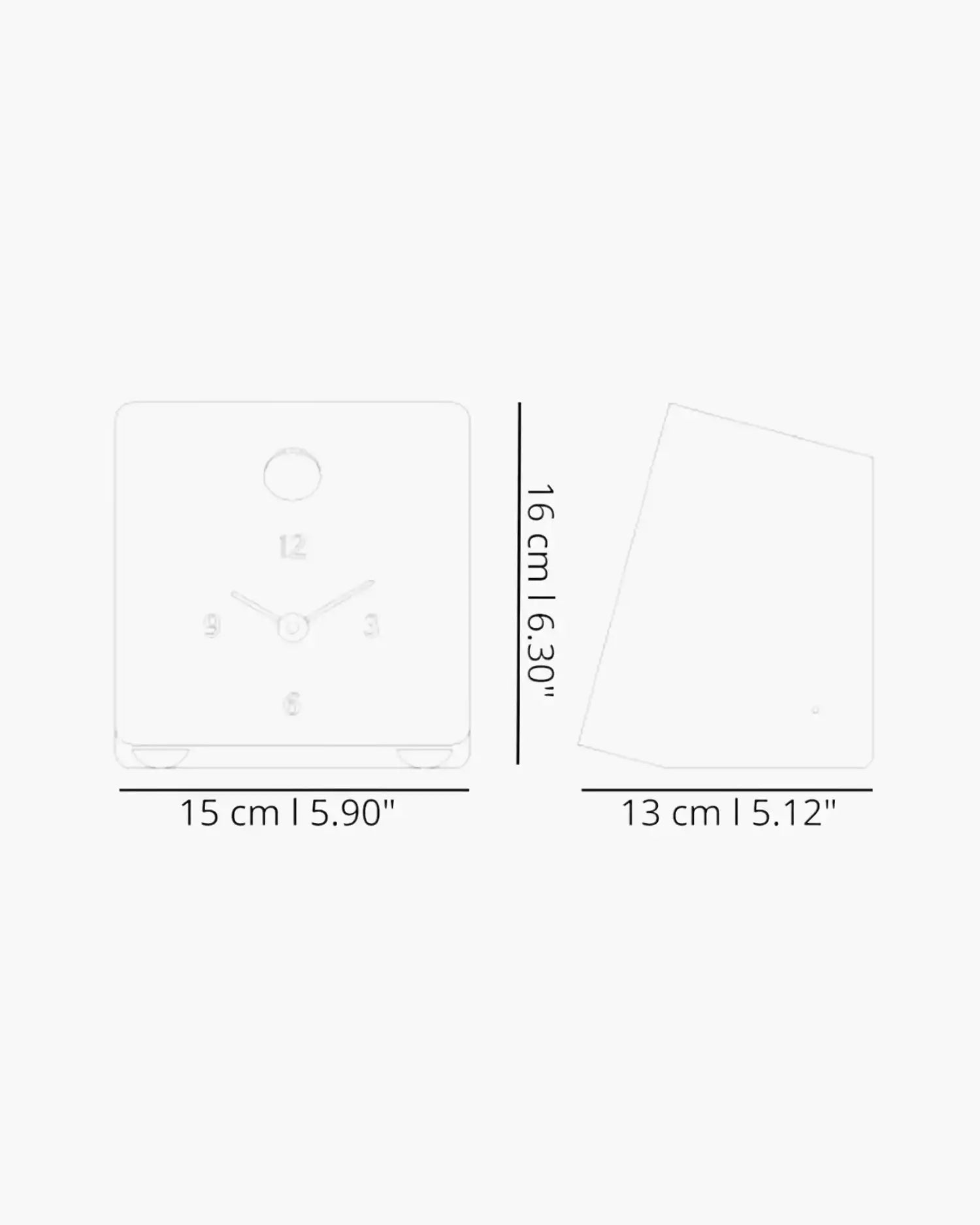 Progetti Fido cuckoo/table clock - Buy now on ShopDecor - Discover the best products by PROGETTI design