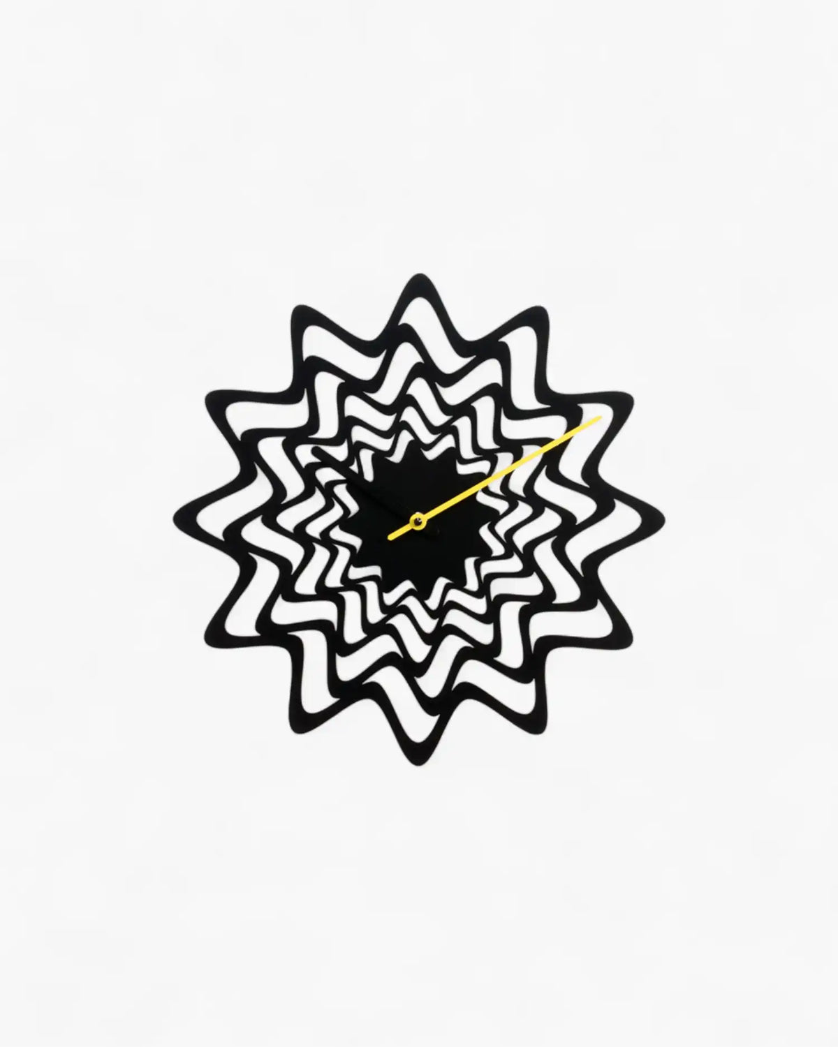 Progetti Flux clock Progetti Black - Buy now on ShopDecor - Discover the best products by PROGETTI design