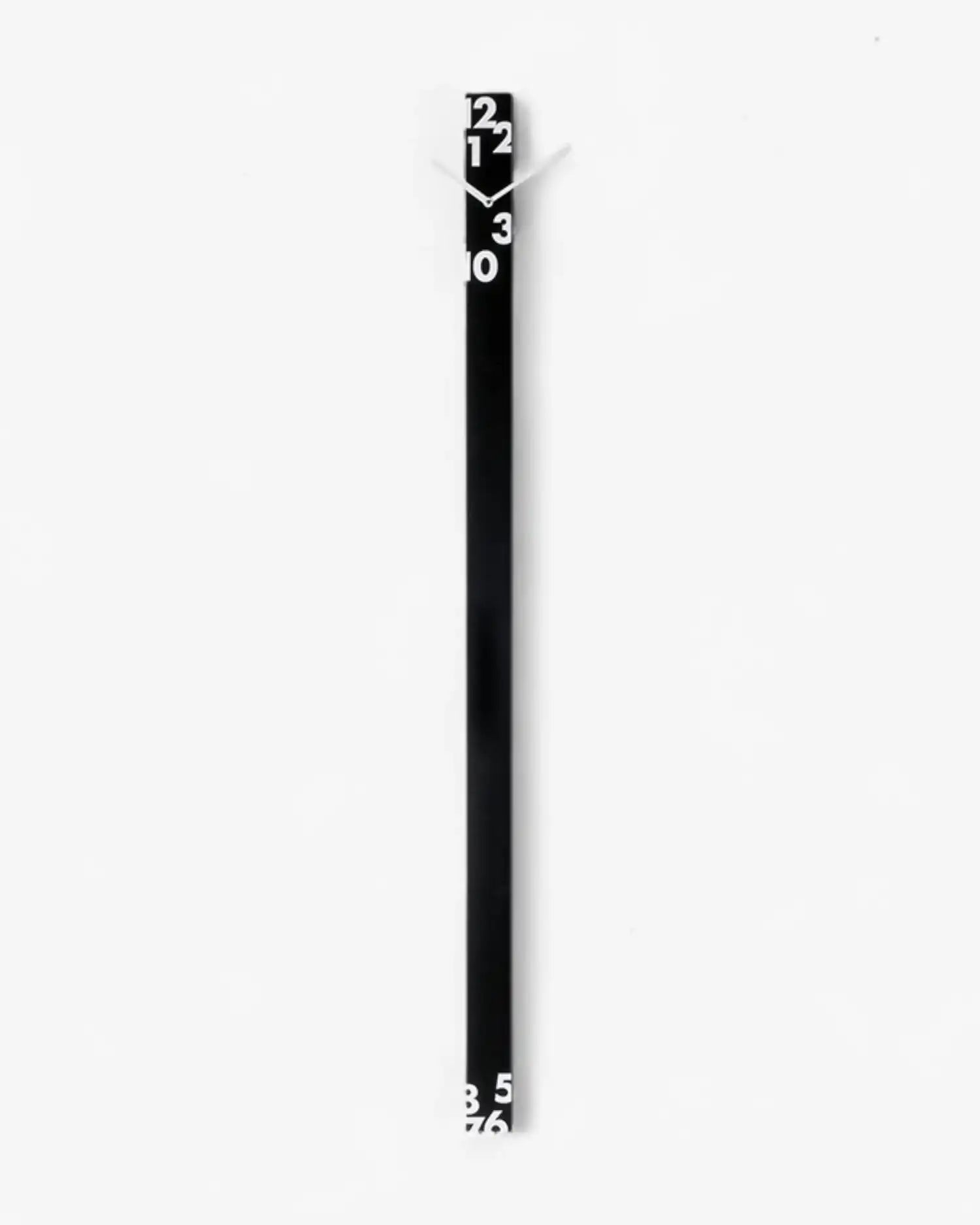 Progetti IlTempoStringe clock Progetti Black Vertical - Buy now on ShopDecor - Discover the best products by PROGETTI design