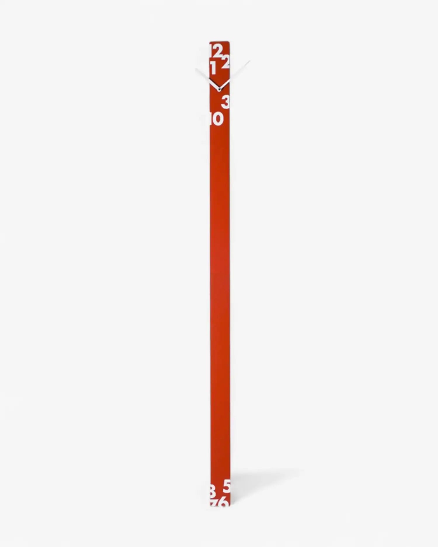 Progetti IlTempoStringe clock Progetti Red Vertical - Buy now on ShopDecor - Discover the best products by PROGETTI design