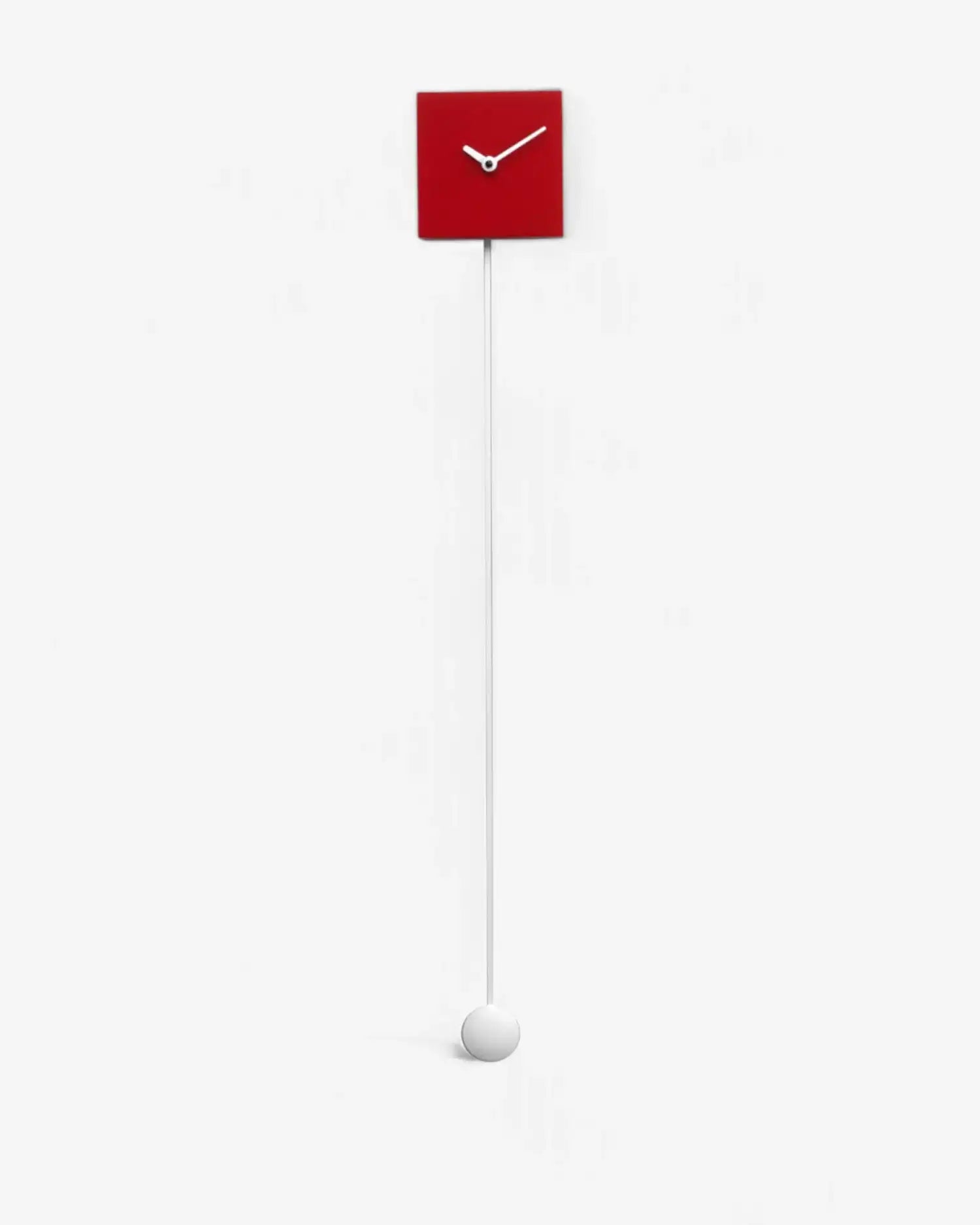 Progetti Long_time clock Progetti Red - Buy now on ShopDecor - Discover the best products by PROGETTI design
