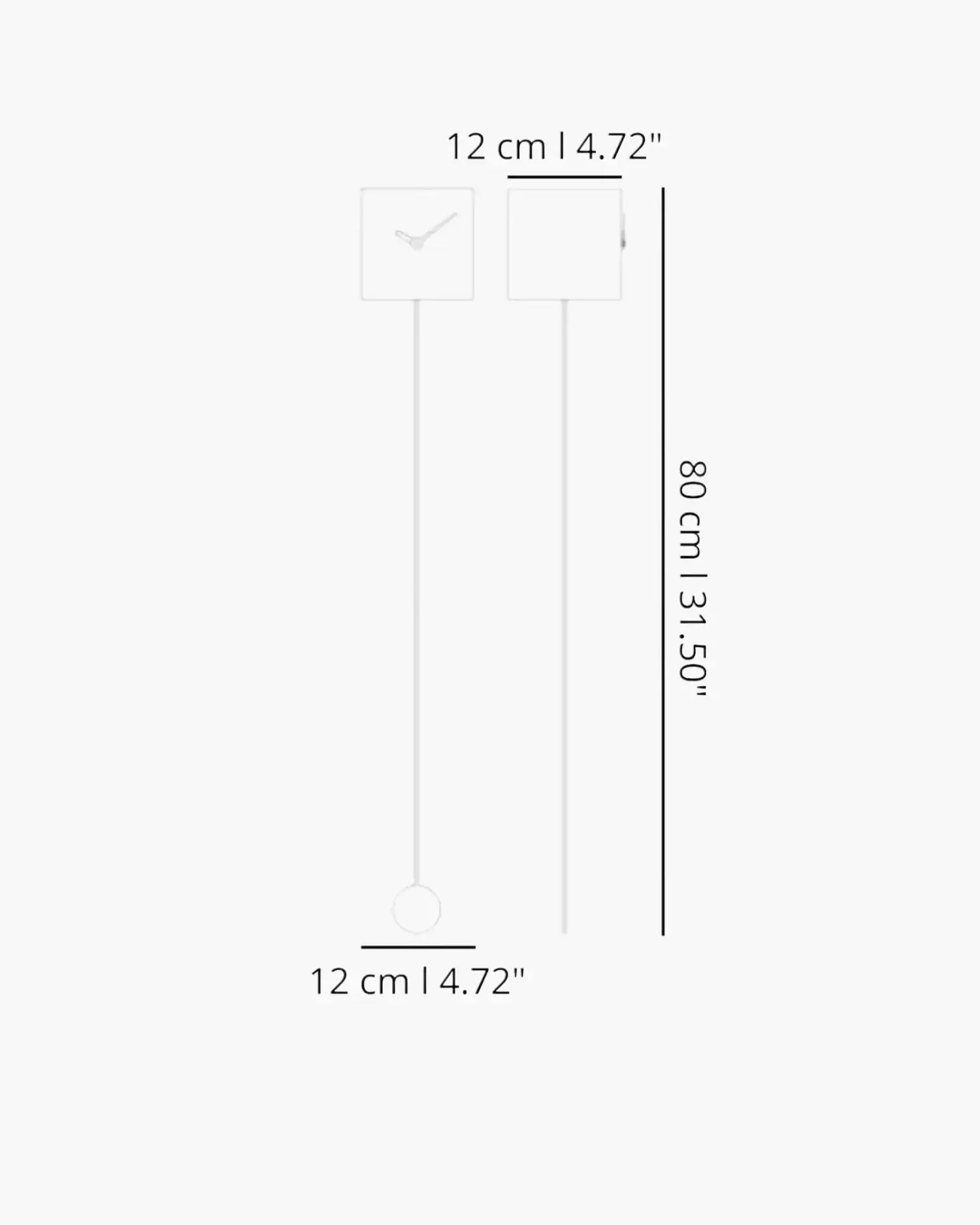 Progetti Long_time clock - Buy now on ShopDecor - Discover the best products by PROGETTI design